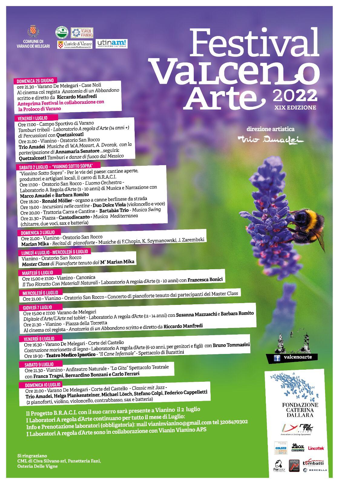Festival Valceno Arte: recital di Pianoforte Festival Valceno Arte: recital di Pianoforte
