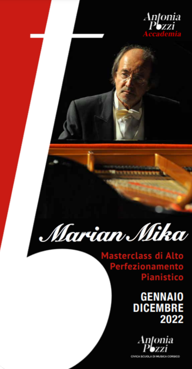 Masterclass di Alto Perfezionamento Pianistico c/o Accademia A. Pozzi Masterclass di Alto Perfezionamento Pianistico c/o Accademia A. Pozzi