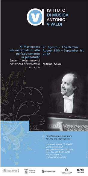 Masterclass di pianoforte 2012 Masterclass di pianoforte 2012