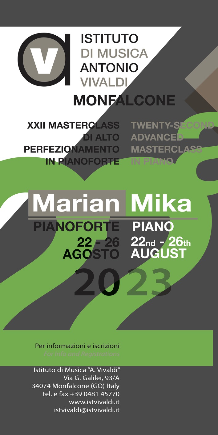 XXII Masterclass Internazionale XXII Masterclass Internazionale